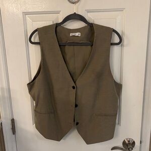 Nine West Olive Green Women's Vest